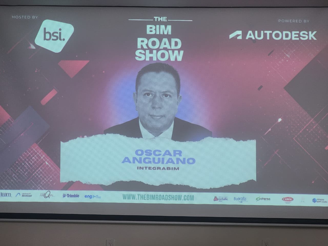 Presentación de Oscar Anguiano en BIM Road Show 2026